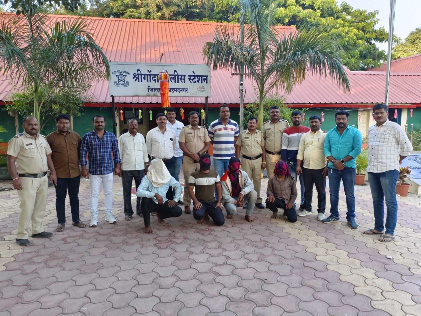 श्रीगोंदा पोलिसांनी नांदेड आरोपी जेरबंद