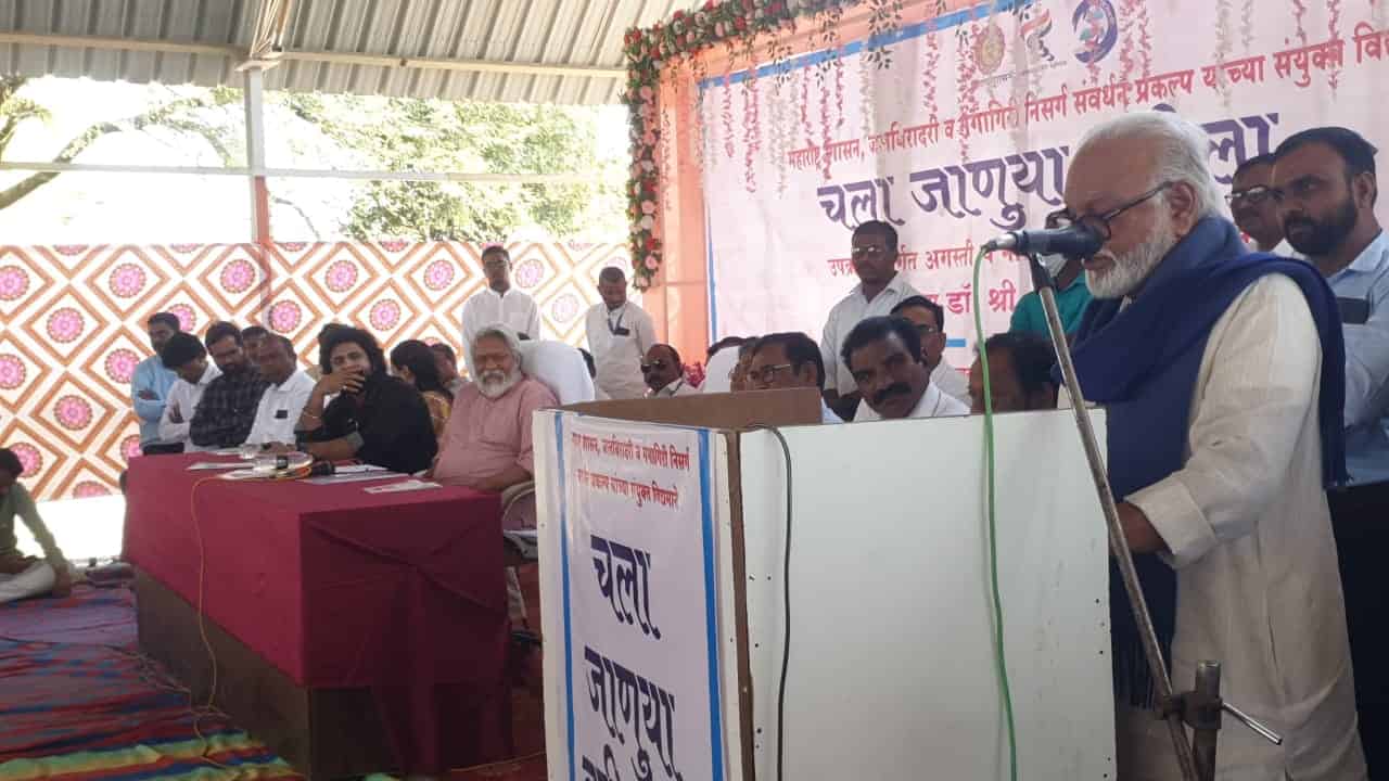 नदया स्वच्छ राखणे माजी उपमुख्यमंत्री छगन भुजबळ